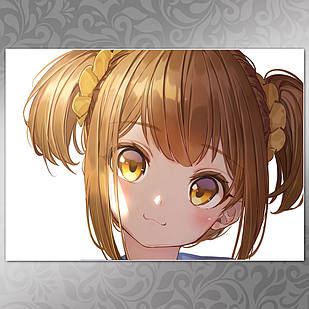 Плакат А3 Аніме Poputepipikku 009