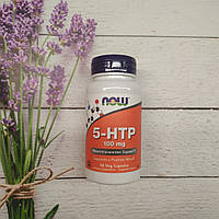 Now Foods 5-HTP 60 veg caps 100 mg, 5-штп Нау фудс