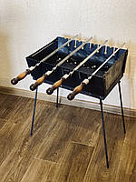 Мангал-валіза на 8 шампурів