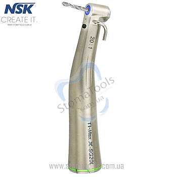 Понижуючий наконечник для імплантації з фіброоптикою - NSK Ti-Max SG20L (20:1)