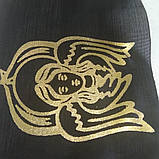 Стрічка ритуальна з янголами чи хрестик на руку, на катафалк.Акція!, фото 3