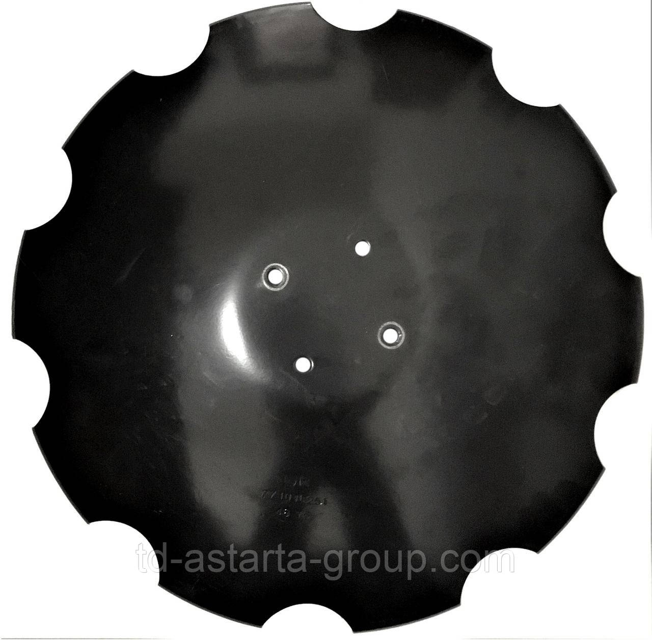 Диск борони Potinger 508*4 зубчастий