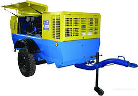 Фото компрессора дизельного передвижного ВВП-10/10