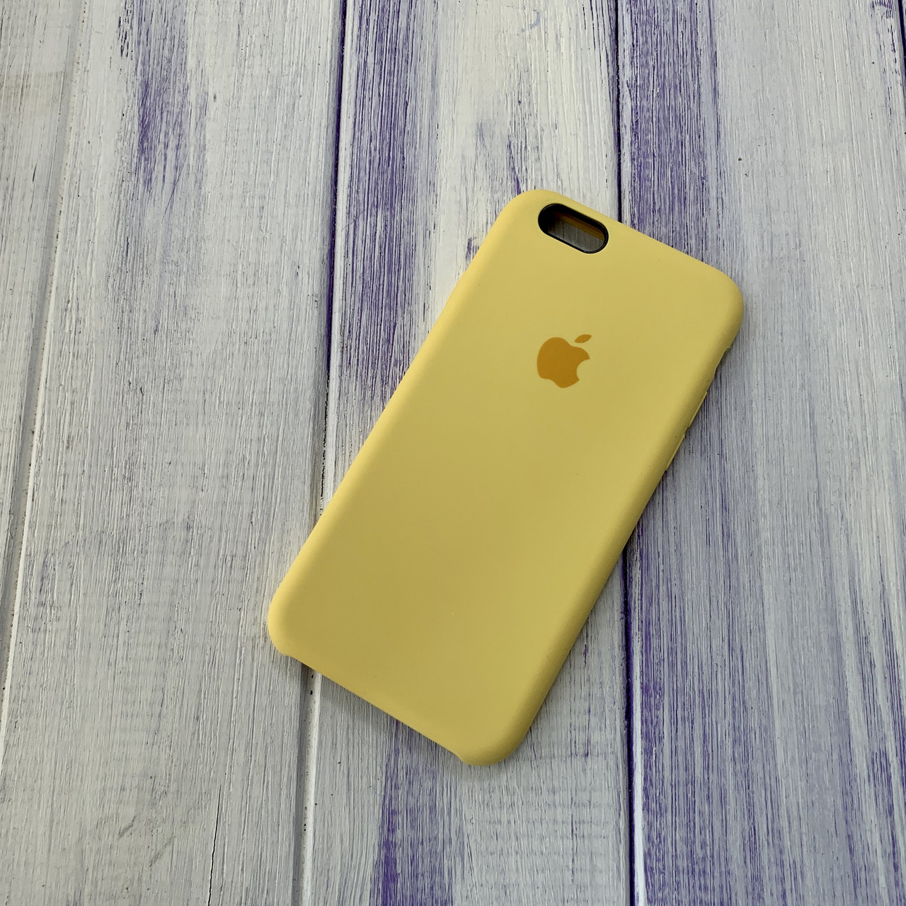 Чехол Silicone Case Apple iPhone 6/6s Yellow