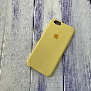 Чехол Silicone Case Apple iPhone 6/6s Yellow