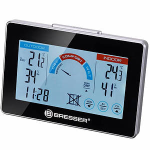 Термометр-гігрометр Bresser DCF with ventilation display