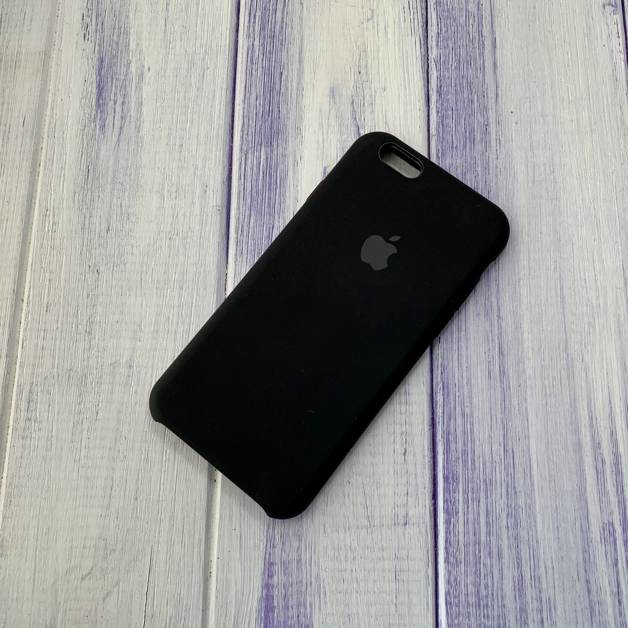 Чохол Silicone Case Apple iPhone 6/6s Black - фото 1 - id-p1184727694