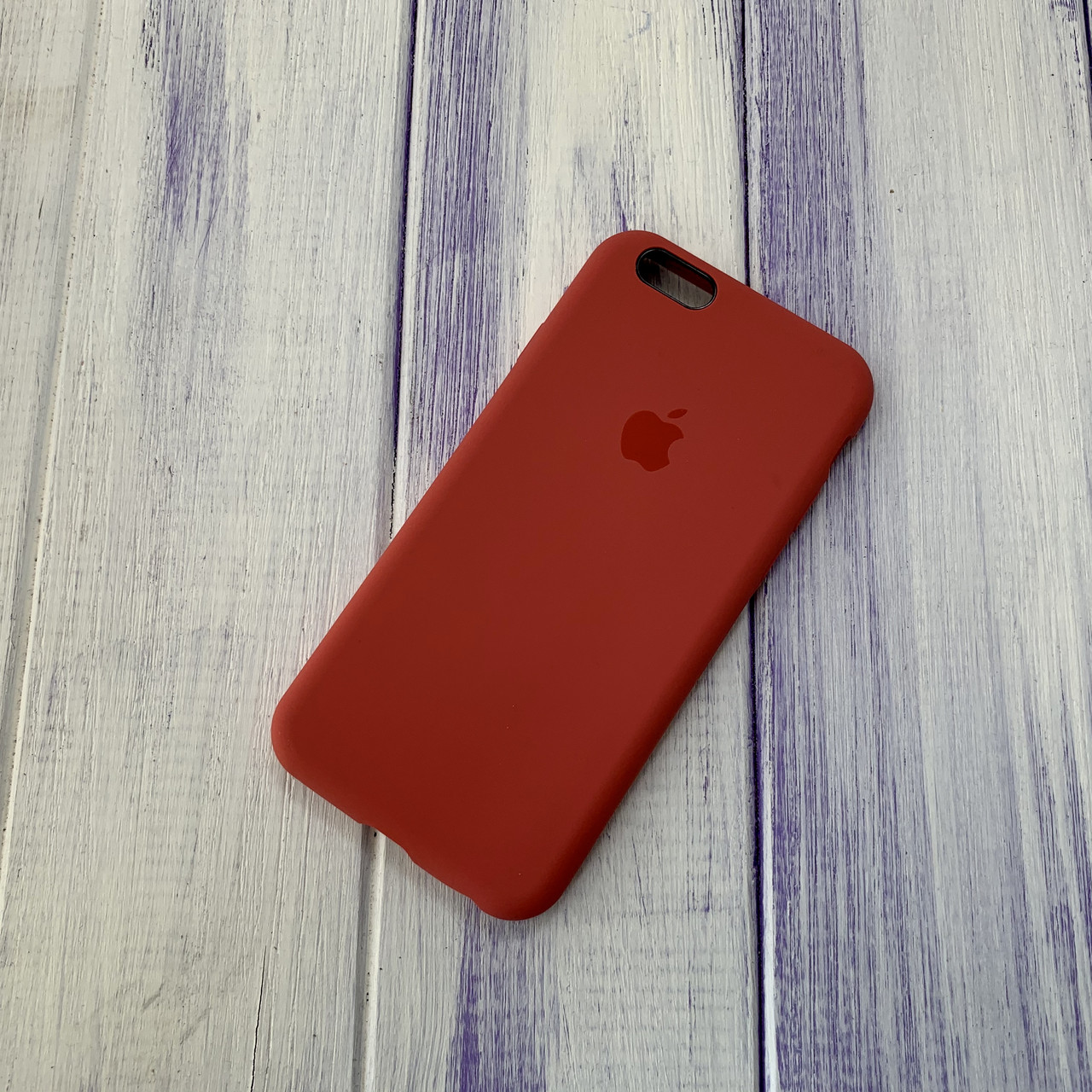 Чехол Silicone Case Apple iPhone 6/6s Camelia Red