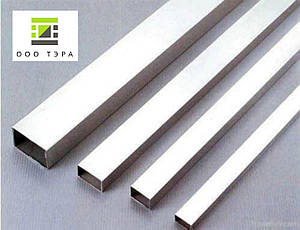 Труба неіржавка 40 х 20 х 1.5 aisi 304 профільна прямокутна 08Х18Н10, фото 2