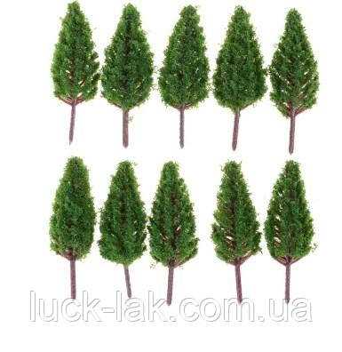 Дерево 6,8 см для диорам, архітектурної мініатюри і макетів залізниці, фото 1