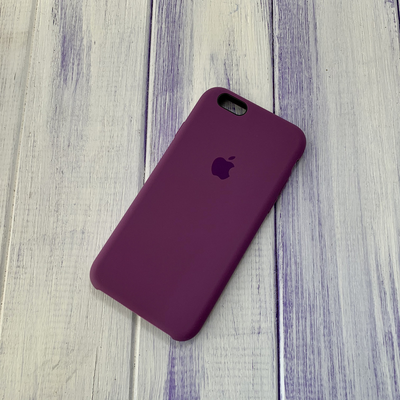 Чохол Silicone Case Apple iPhone 6/6s Purple Eggplant
