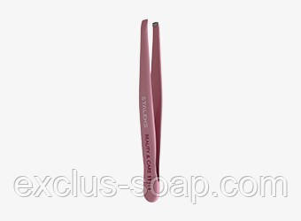 ПІНЦЕТ ДЛЯ БРІВ BEAUTY & CARE 11 TYPE 1(широкі прямі кромки), фото 1