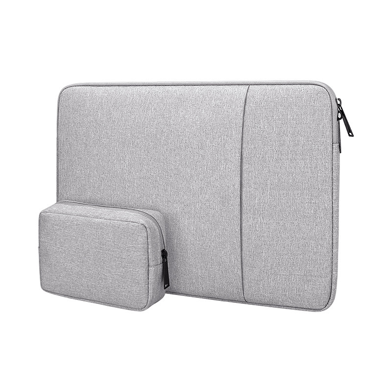 Чохол для Macbook Air/Pro 13,3" + чохол для зарядного пристрою - сірий
