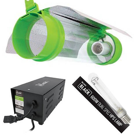 Комплект освітлення LUMii ДНАТ 600W з продувним світильником, фото 1