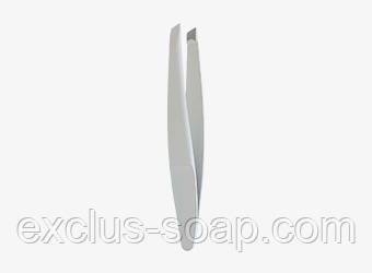 ПІНЦЕТ ДЛЯ БРІВ BEAUTY & CARE 41 TYPE 4(вузькі скошені кромки), фото 1