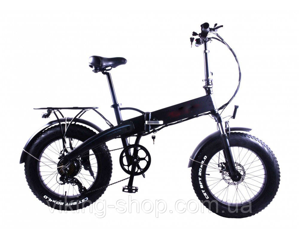 Електровелосипед складаний фетбайк 20" 350 W, 48 V, 10ah