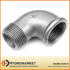 Ялинка на шланг НД кут 90% 1½" - Ø 50