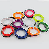 Салатовий Fresh green Холодний неон Неонова стрічка 5 м декоративне підсвічування прикраса інтер'єру 3В 5В 12В, фото 2