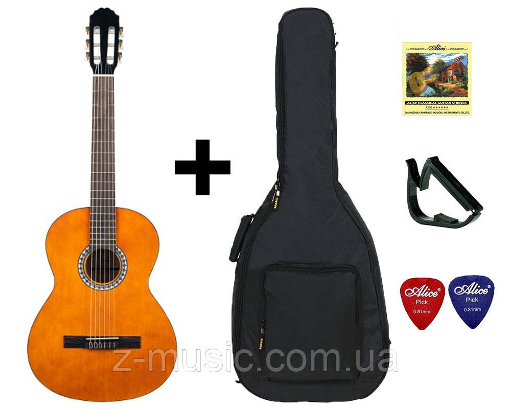 Гітара класична повнорозмірна (4/4) GEWA Konzert Gitarre N (повний комплект)