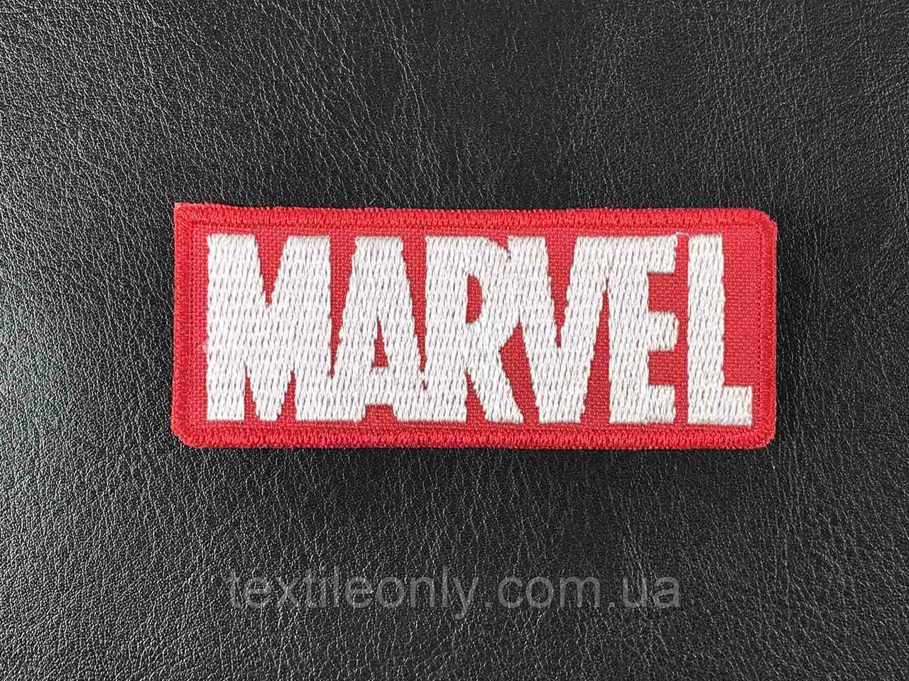 Нашивка Marvel / Марвел 80х30 мм