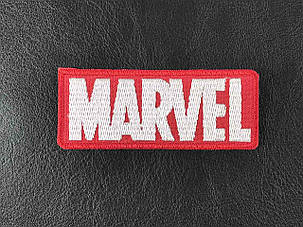 Нашивка Marvel / Марвел 80х30 мм, фото 1