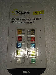 Автомобільні запобіжники SOLAR AF 302/311 mini