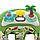 Дитячі ходунки ME 1051 DINO GREEN з музичним блоком, фото 4