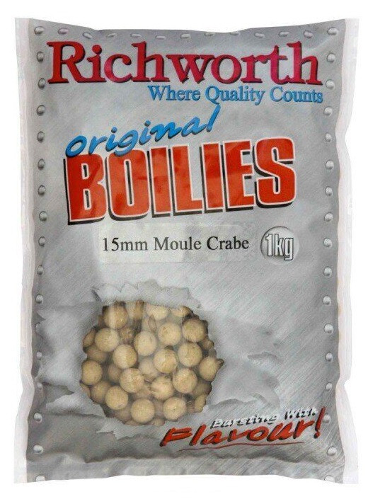 Насадочні бойли Richworth Original Moule Crabe (краб) 15mm 1kg