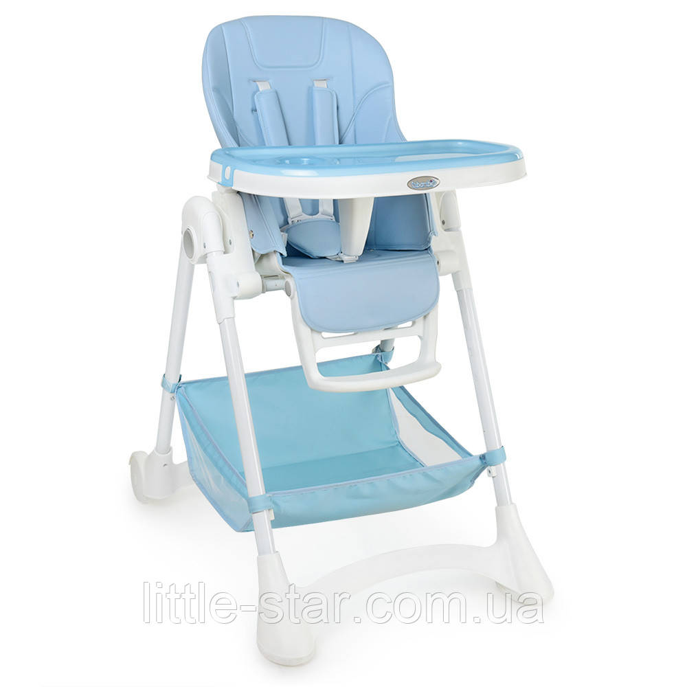 Дитячий стільчик-трансформер для годування M 3569-12 блакитний
