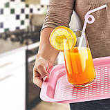 Піднос протиковзке покриття блакитний, фото 4