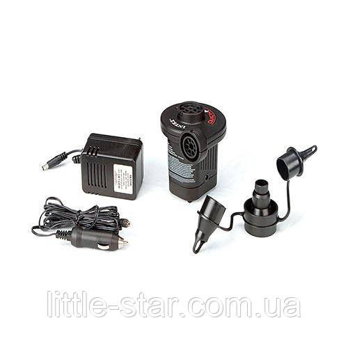 Електричний насос 66632, 12V/220V від мережі і від прикурювача!