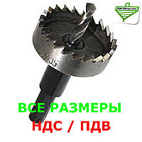 Фреза корончатая по металу 14 мм - Р6М5 (hss)-с/о