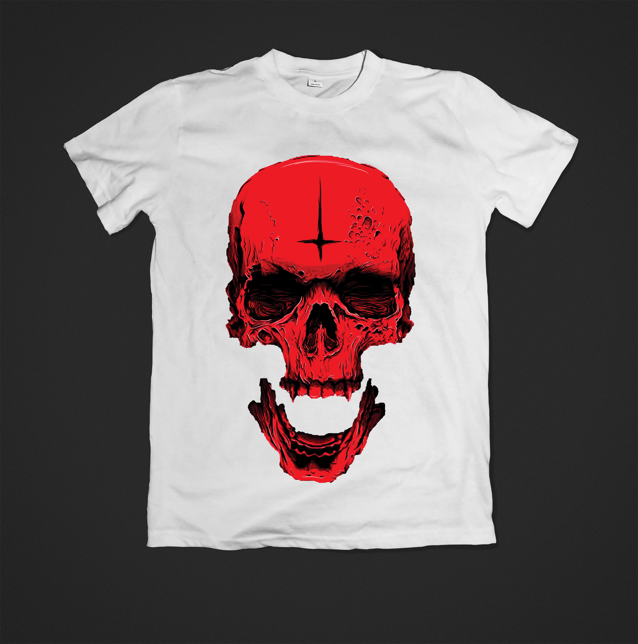 Футболка жіноча з яскравим модним принтом Bones, фото 1