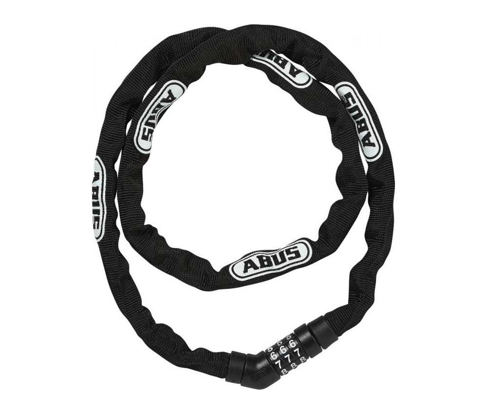 Велозамок ABUS 4804C/110 Steel-O-Chain Black