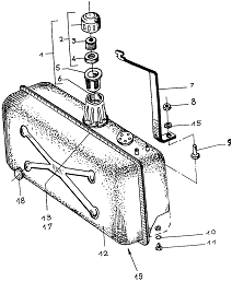 06 Запчастини для паливного бака Балканкар