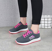Стилі жіночих кросівок з яскравими вставками, 36 - 38, фото 2