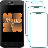 Комплект Motorola Moto C (XT1750) Защитные Стекла (3 шт.)