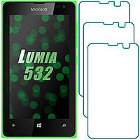 Комплект Microsoft Lumia 532 / 435 Защитные Стекла (3 шт.)