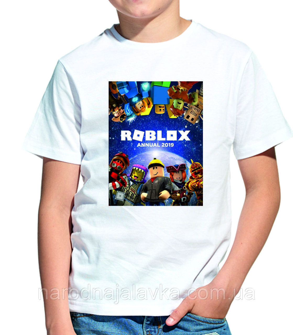 Футболка Роблокс Roblox (на хлопчика або дівчинку). Висока якість.
