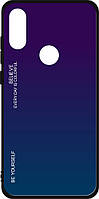 Стеклянный Чехол Realme 3 (Glass Case) Фиолетовый
