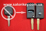 Викидний ключ Mitsubishi outlander, lancer, grandis на 2 кнопки вигляд Men Style, фото 2