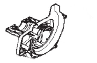 Картер мотокоси Husqvarna 128R Картер мотокоси Husqvarna 128R