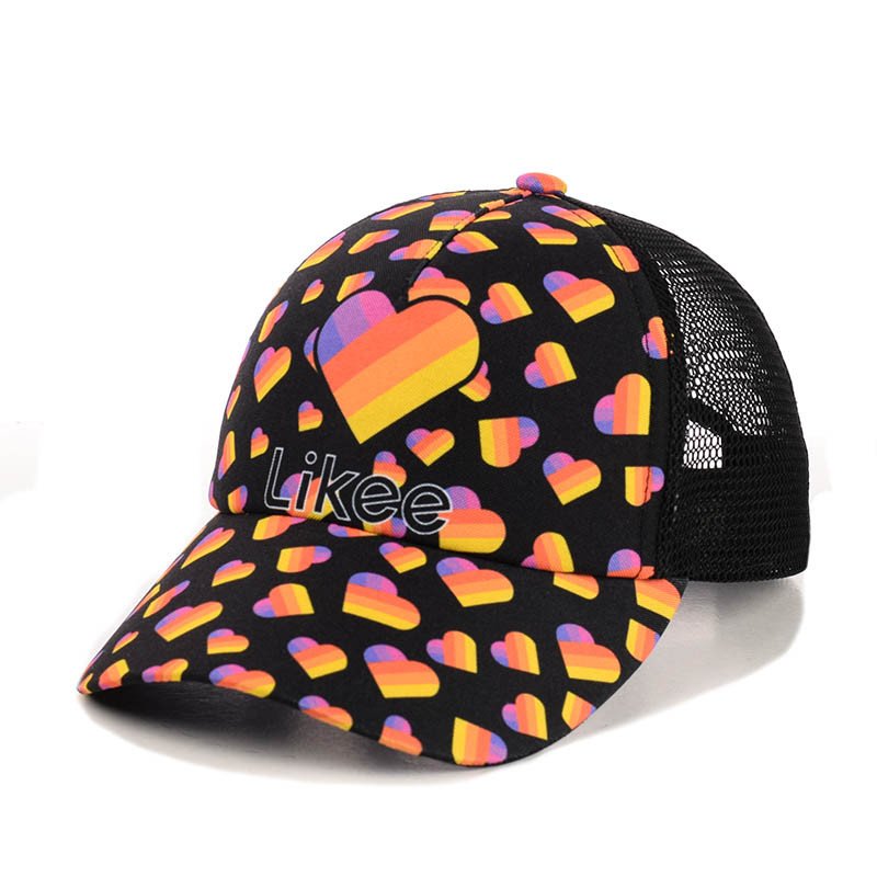 Дитяча кепка "Likee" з чорною сіткою