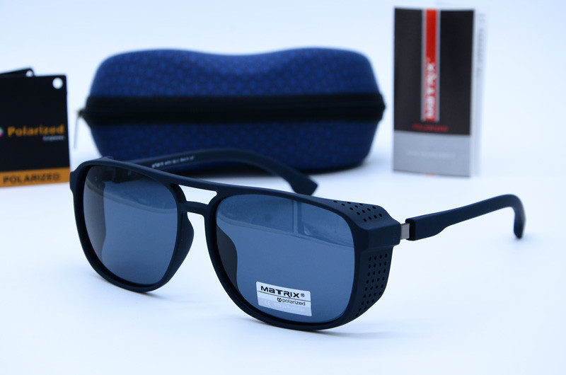Сонцезахисні чоловічі прямокутні окуляри Matrix 8619 А570