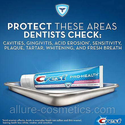 Зубная паста + защита эмали Crest Pro-Health Sensitive & Enamel Shield Toothpaste 121гр - фото 3 - id-p1184988155