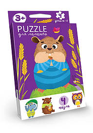 Гра Danko Toys Puzzle пазли для малюків (4 пазла) (Рус) (PFK-02)