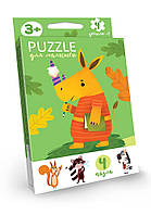 Игра Danko Toys Puzzle пазлы для малышей (4 пазла) (Рус) (PFK-04)