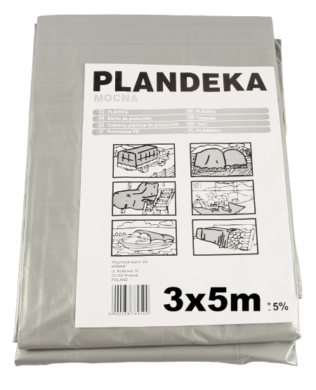 Тент Пландека Тарпаулін 3x5 захисний (110g\m2) (Wimar) Польща