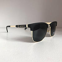 Сонцезахисні окуляри Lacoste чорний матовий