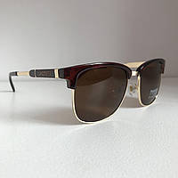 Сонцезахисні окуляри Lacoste коричневий